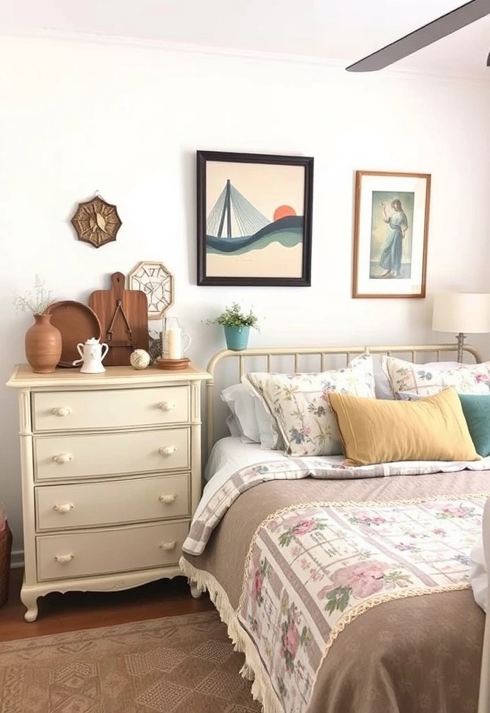 15 Budget-Friendly Bedroom Transformations You Won't Believe Are Possible! - 2. Thrifted Treasures
