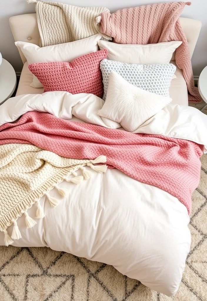 15 Budget-Friendly Bedroom Transformations You Won't Believe Are Possible! - 3. Cozy Layering