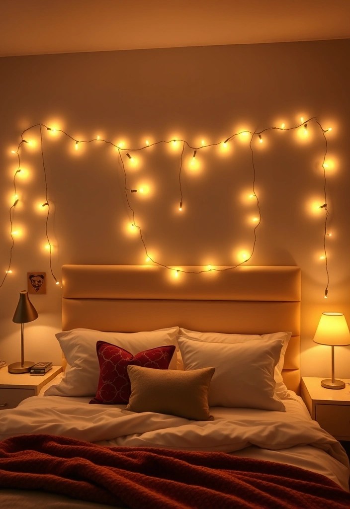 15 Budget-Friendly Bedroom Transformations You Won't Believe Are Possible! - 6. Creative Lighting